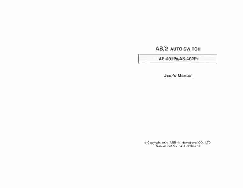ATEN Technology Switch AS-401PII-page_pdf